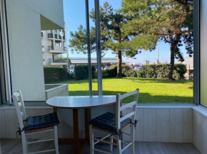 Studio vue port, Arcachon, piscine, wifi